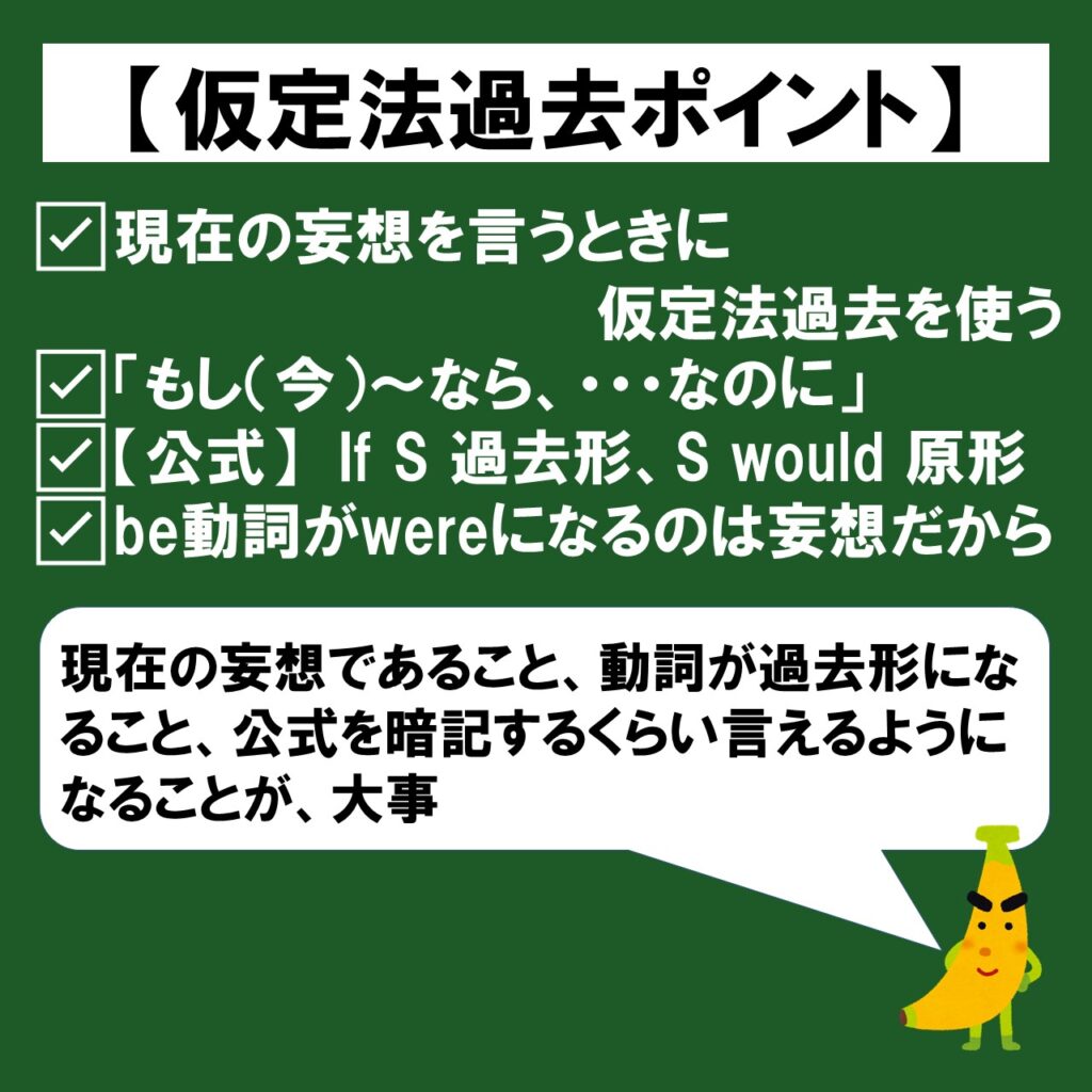 初心者向け 仮定法の基本となる仮定法過去と過去完了をスライド 例文つきでわかりやすく解説 英検準1級専門指導じぃ じの英語道場